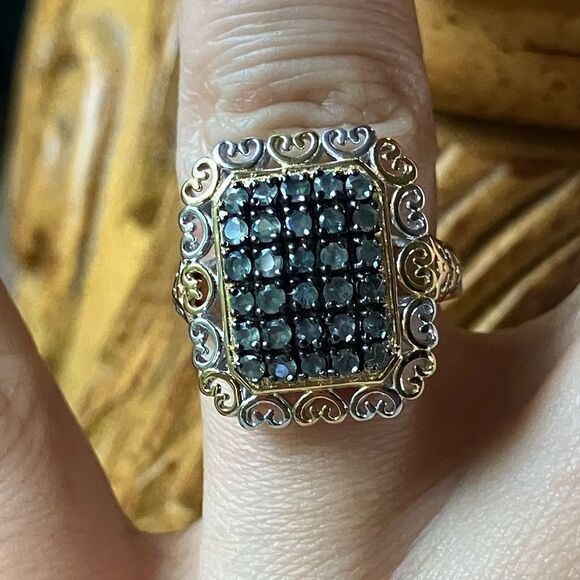 Natural Alexandrite Sterling Silver Ring Size 6 - Picture 1 of 11